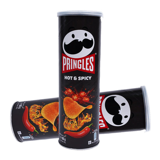 Pringles  Hot & Spicy/Originals 165g